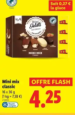 Lidl Bon Gelati Mini mix classic offre