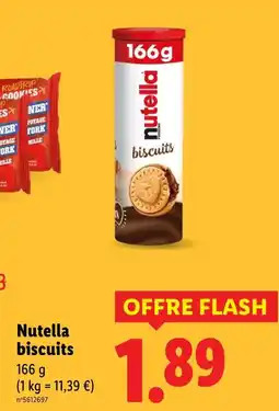 Lidl Nutella biscuits offre