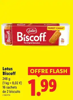 Lidl LOTUS Biscoff offre