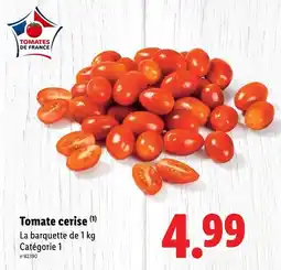 Lidl Tomate cerise offre