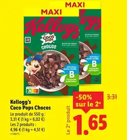 Lidl KELLOGG'S Coco Pops Chocos offre