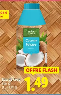 Lidl Eau de coco offre