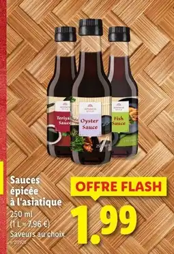 Lidl Sauce épicée à l'asiatique offre