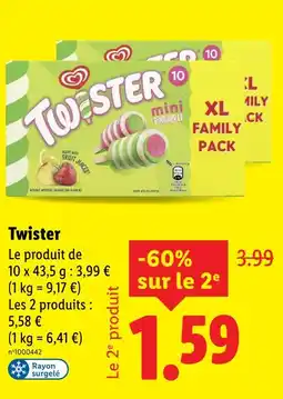 Lidl TWISTER Mini Pineapple XL Family Pack offre