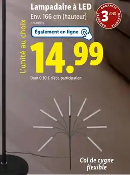 Lidl Lampadaire à LED offre