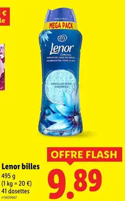 Lidl Lenor billes offre