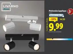 Lidl LIVARNO home Plafonnier/applique offre