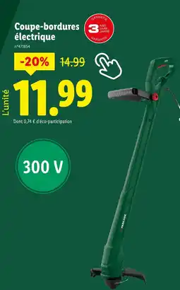 Lidl PARSIDE Coupe-bordures électrique offre