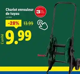 Lidl Chariot enrouleur de tuyau offre