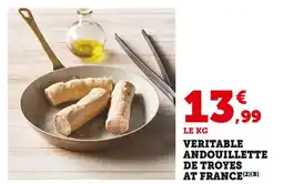 Super U Veritable andouillette de troyes at france offre