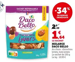 Super U Daco Bello Mélange Daco Bello offre