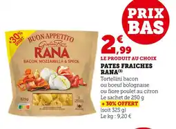 Super U RANA Pâtes fraîches offre