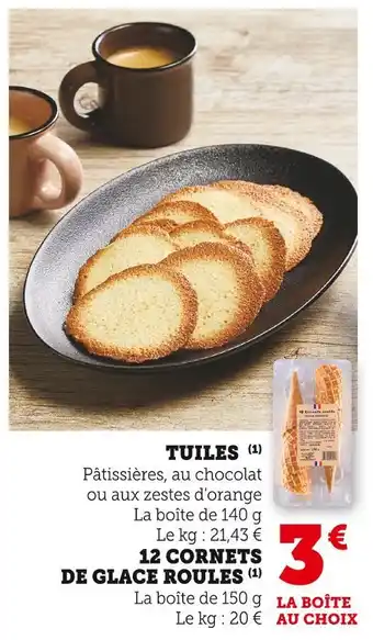 Super U Tuiles offre