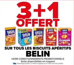 Carrefour Sur tous les biscuits apéritifs belin offre