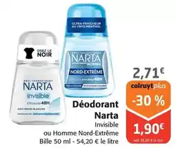 Colruyt Narta - déodorant offre