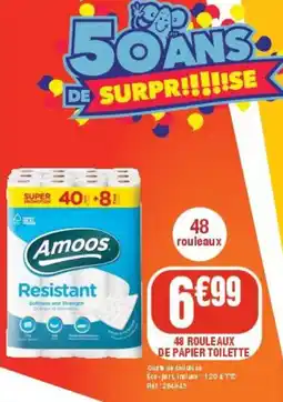 La Foir'Fouille 48 rouleaux de papier toilette offre