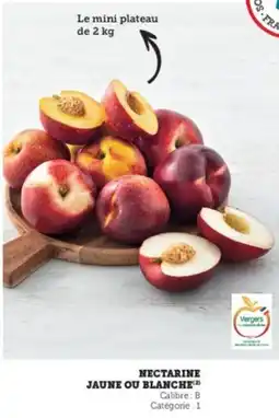 U Express Nectarine jaune ou blanche offre