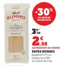 U Express Pates rummo offre