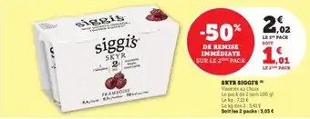 U Express Skyr siggi's offre