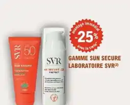 E.Leclerc Parapharmacie Gamme sun secure laboratoire svr offre
