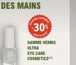 E.Leclerc Parapharmacie Gamme vernis ultra eye care cosmetics offre