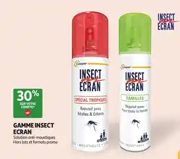 Auchan Parapharmacie Gamme insect ecran offre