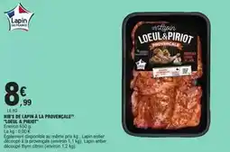 E.Leclerc Facile - ris de lapin à la provénical offre
