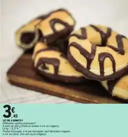 E.Leclerc Donuts - lot de 4 offre