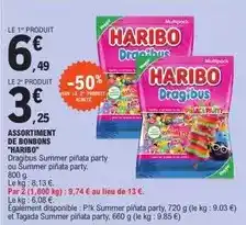 E.Leclerc Haribo - assortiment de bonbons offre