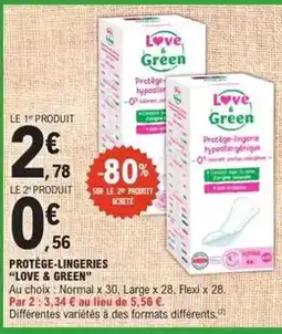 E.Leclerc Love & green - protège-lingeries offre