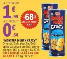 E.Leclerc Vico - monster munch crazy offre