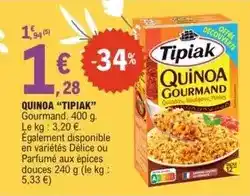 E.Leclerc Tipiak - quinoa offre