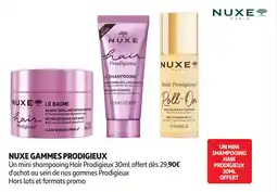 Auchan Parapharmacie Nuxe gammes prodigieux offre