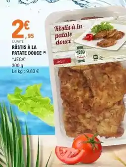 E.Leclerc Jeca - röstis à la patate douce offre