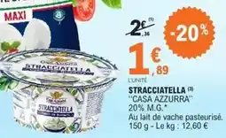 E.Leclerc Casa azzurra - stracciatella offre
