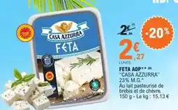 E.Leclerc Casa azzurra - feta aop offre