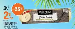 E.Leclerc Marie - crème dessert vanille x2 offre
