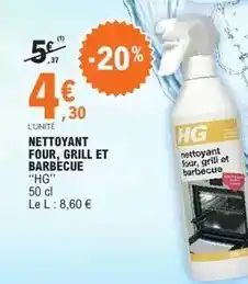 E.Leclerc Nettoyant four, grill et barbecue offre