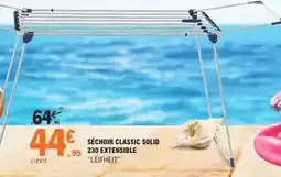 E.Leclerc Leifheit - séchoir classic solid 230 extensible offre