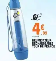 E.Leclerc Brumisateur rechargeable tour de france offre