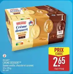 ALDI Milsani - crème dessert offre