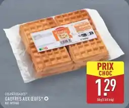 ALDI Gaufres aux oeufs offre