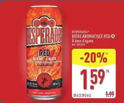 ALDI Desperados - bière aromatisée red offre