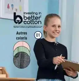 ALDI Investing in better cotton offre
