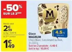 Cora x Carrefour Magnum - glace offre
