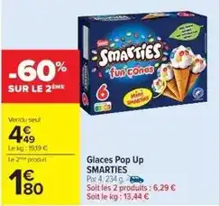 Cora x Carrefour Glaces pop up offre
