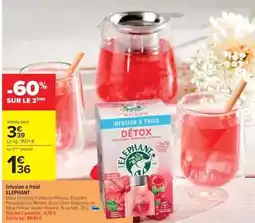 Cora x Carrefour Infusion - a froid offre