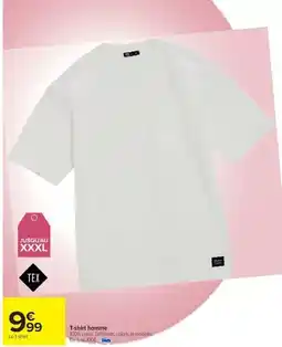 Cora x Carrefour Tex - t-shirt homme offre