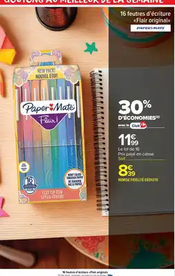 Carrefour Express Paper mate - papeterie flaur offre