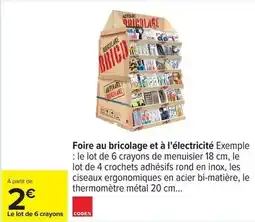 Carrefour Express Cogex - foire au bricolage et à l'électricité offre
